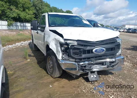 2022 Ford F-250 Xl z USA, uszkodzony, nr VIN 1FTBF2AN1NED56223